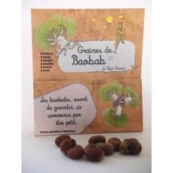8 graines de baobab...